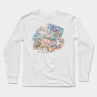 Rainbow deer Long Sleeve T-Shirt